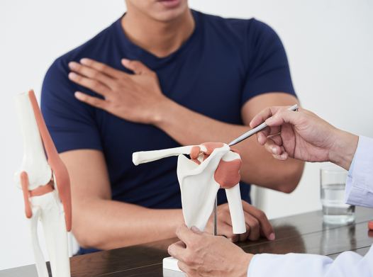 Behandlung einer Rotatorenmanschettenruptur